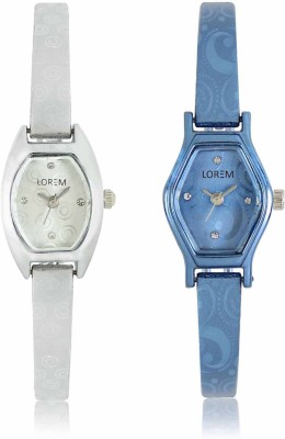 LOREM LR-0218-219 Attractive Stylish Combo Watch  - For Women   Watches  (LOREM)