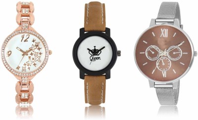 CM Women Watches With Stylish Designer Dial Premium Look Lorem 209_210_214 Watch  - For Women   Watches  (CM)