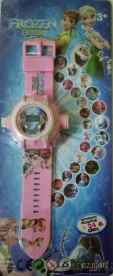 Kaira Frozen Fever Projector Watch For Girls with 24 Image Display Watch  - For Girls   Watches  (Kaira)