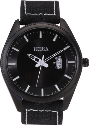 

Horra PB817MLBK17 Denim Series Black Dial Analog Watch - For Men