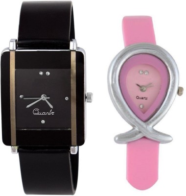 ReniSales New Latest Fashion Fancy Pink Black Passion Combo Women Watch Watch  - For Girls   Watches  (ReniSales)