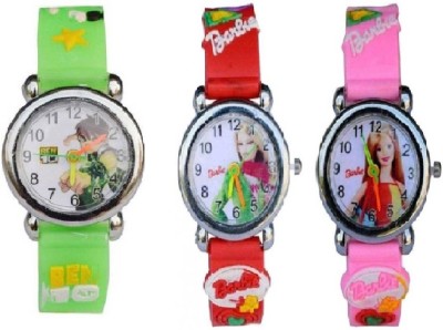 lavishable Barbie Red And Pink green Watch - For Boys & Girls Watch  - For Boys & Girls   Watches  (Lavishable)