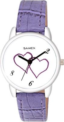 SAMEX LATEST STYLISH LOVE HEARTS FASHIONABLE TRENDY BEST COLOURFUL NEW DISCOUNTED SALES DEAL PRICE WATCH Watch  - For Girls   Watches  (SAMEX)