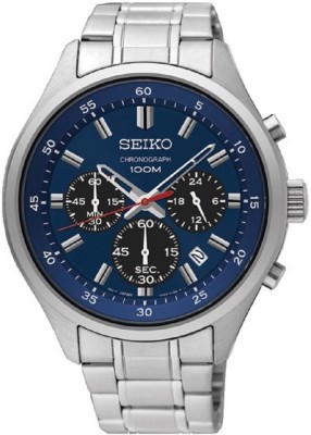 Seiko SKS585P1 SEIKO Men Blue Chronograph Analogue Watch Watch  - For Men   Watches  (Seiko)