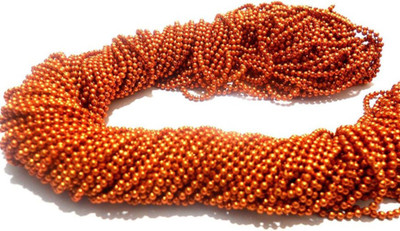 

BestUBuy Ball Chain for Jewelry Making / Decorating & Craft Work. Copper - Pack of 5 mtrs