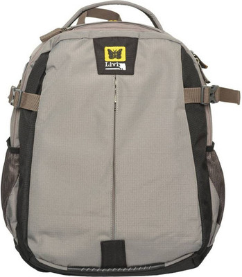 

Liviya LP-124 32 L Laptop Backpack(Grey, Black), Black;grey