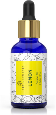 

Rey Naturals Steam Distilled Lemon Essential Oil Natural & Therapeutic Grade Enriched In Vitamin C(30 ml)