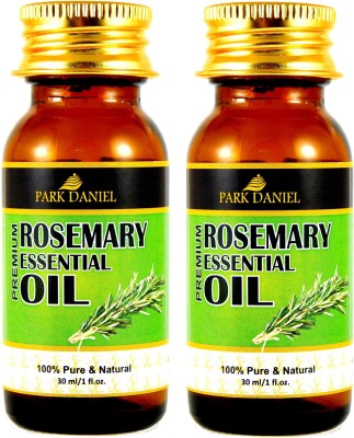 PARK DANIEL Premium Rosemary Essential Oil Combo of 2 No. Bottles(60 ml)(60 ml)