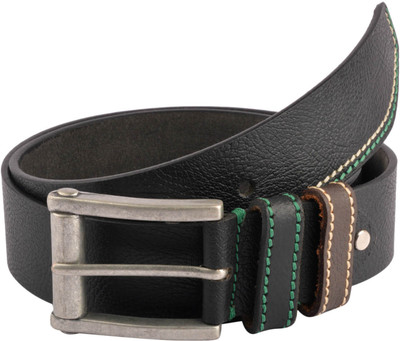 

Baluchi Men Casual Black Genuine Leather Belt