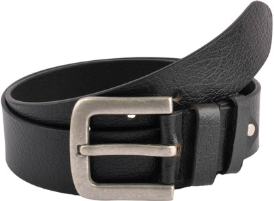 

Baluchi Men Casual Black Genuine Leather Belt
