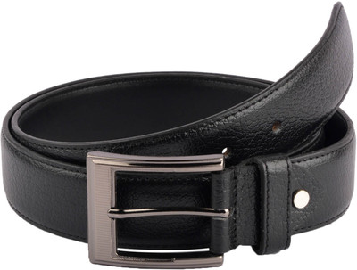 

Baluchi Men Formal Black Genuine Leather Belt