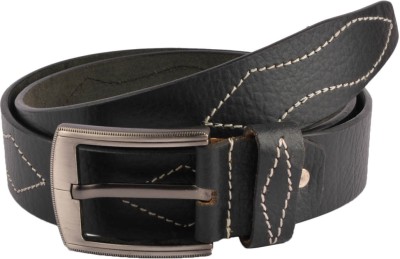 

Baluchi Men Casual Black Genuine Leather Belt