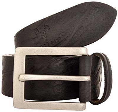 

Corium Men Casual Black Genuine Leather Belt