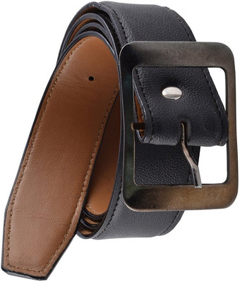 

Poland Boys Casual Brown Synthetic Belt, Black