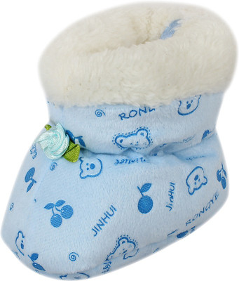 

BabyShower Booties(Toe to Heel Length - 10 cm Blue)