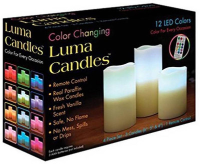 

AVMART Luxury Candles Candle(White, Pack of 3)