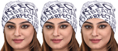 69GAL Printed Skull Cap Cap(Pack of 3)
