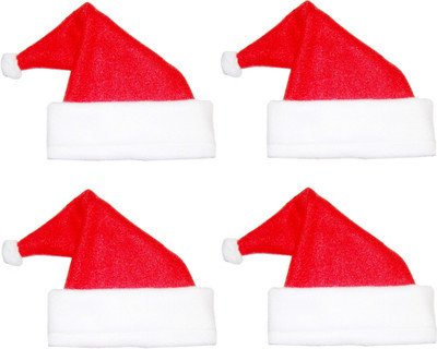 JAMBOREE Santa Cap Cap(Pack of 4)