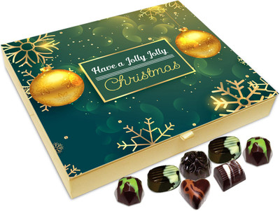 

Chocholik Christmas Gift Box - Have A Jolly Jolly Christmas Chocolate Box - 20pc Truffles(240 g)