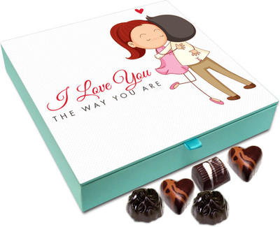 

Chocholik Gift Box - The Love You The Way You Are Chocolate Box - 9pc Truffles(108 g)