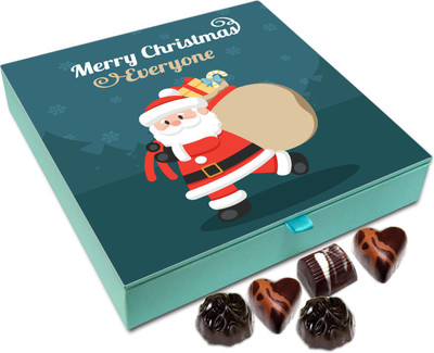 

Chocholik Christmas Gift Box - Merry Christmas Everyone Chocolate Box - 9pc Truffles(108 g)