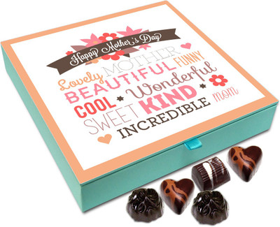 

Chocholik Gift Box - You Are My Incredible Mom Chocolate Box - 9pc Truffles(108 g)