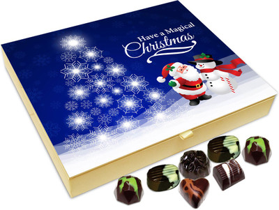 

Chocholik Christmas Gift Box - Have A Magical Christmas Chocolate Box - 20pc Truffles(240 g)