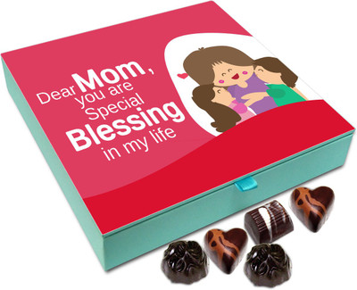

Chocholik Gift Box - Dear Mom You Are Special Blessing In My Life Chocolate Box - 9pc Truffles(108 g)
