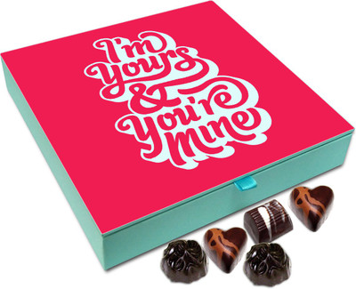 

Chocholik Gift Box - I Am Always Yours And You Are Always Mine Chocolate Box - 9pc Truffles(108 g)