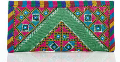 

Vincraft Casual Multicolor Clutch