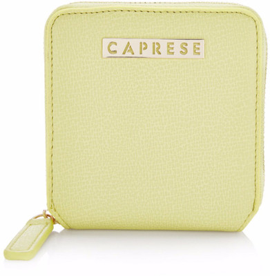 Caprese Casual Yellow Clutch