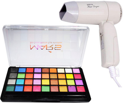 

Adbeni 36 Color Eyeshadow Pallete With Micro Hair Dryer(Set of 2)