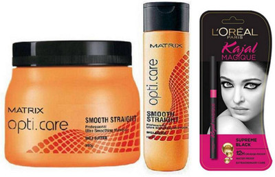 

Matrix Opti Care Spa With Shampoo & L'oeal Kajal(Set of 3)