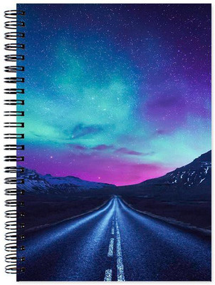 

VenTechno A5 Diary(Colorful Designer Wirebound Ruled Paper Sheets Personal and Office Stationary Notebooks Diary, Multicolor)