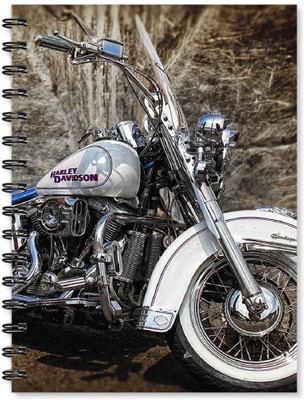 

100yellow A5 Notebook(Notebook | Harley Davidson Printed Notebook | Designer Wire Bound Ruled Paper Sheets Personal And Office Stationary Notebooks Diary-A5 Size, Multicolor)
