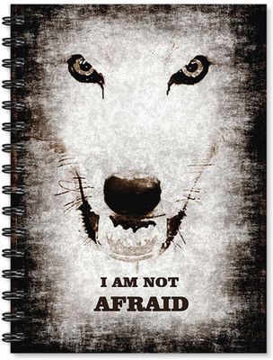 

100yellow A5 Notebook(Notebook | I am Not Afraid Game of Thrones Quote Printed Notebook | Designer Wire Bound Ruled Paper Sheets Personal and Office Stationary Notebooks Diary By 100yellow-(A5 Size), Multicolor)