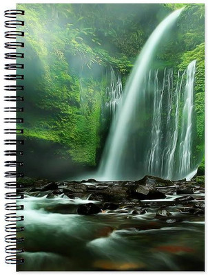 

VenTechno A5 Diary(Scenery Designer Wirebound Ruled Paper Sheets Personal and Office Stationary Notebooks Diary, Multicolor)