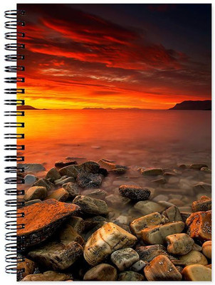

VenTechno A5 Diary(Colorful Designer Wirebound Ruled Paper Sheets Personal and Office Stationary Notebooks Diary, Multicolor)