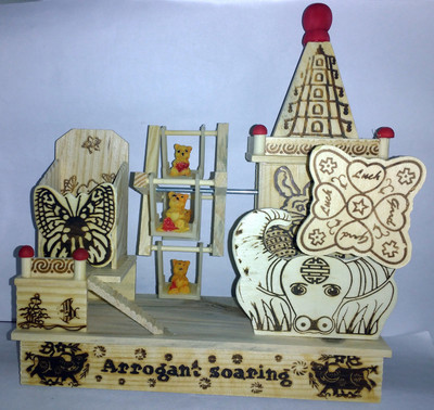 

Rahicrafts Musical Swing Doll & Temple house(Multicolor)