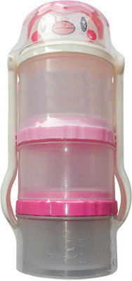 

SW Baby Milk Powder Container with Fork & Spoon (Imported) - Plastic(Pink)