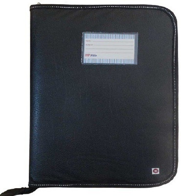 

Green max Leather Document bag(Set Of 1, Black)