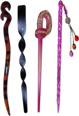 

Muchmore Exclusive combo of juda sticks Bun Stick(Multicolor)