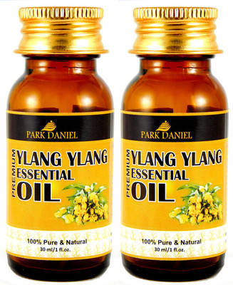 PARK DANIEL Premium Ylang Ylang Essential Oil Combo pack of 2 bottles of 30 ml(60 ml)(60 ml)