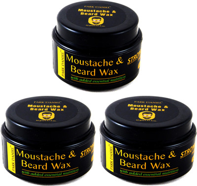 

Park Daniel Moustache & Beard Wax Combo of 3 Bottles of 50 gm(150 gm) Wax(150 g)