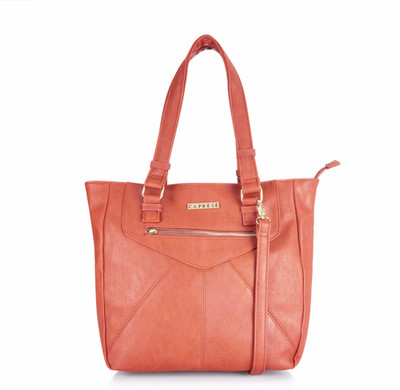 

Caprese Shoulder Bag(Tan, Orange), Orange;tan