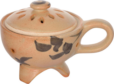 

Omved TRIBAL DHOOPDAAN For Incense Ceramic Incense Holder(Beige)