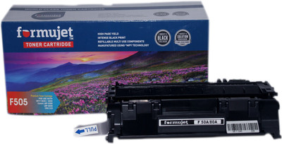 

Formujet 05A Toner Cartridge (CE505A) Compatible for HP LaserJet Printers HP P2032, P2035, P2035n, P2055, P2055d, P2055dn, P2055X and Canon LBP 6300, 6650 Single Color Ink Toner(Black)