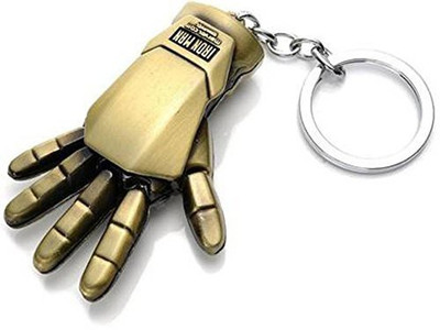 

Shubheksha The Avengers Superhero Iron Man Hand Metallic Key Chain
