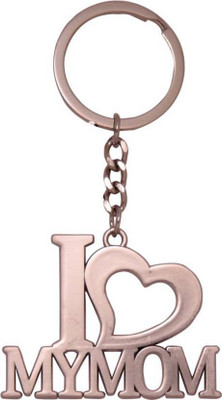 

Shubheksha I Love Mom Metallic Key Chain