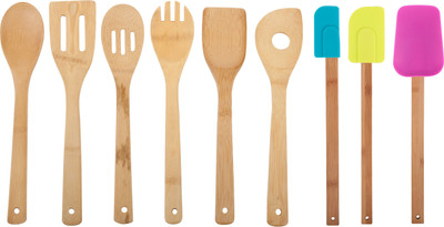 

Core 13258 9pc Madrid Utensil Set Multicolor Kitchen Tool Set(Multicolor)